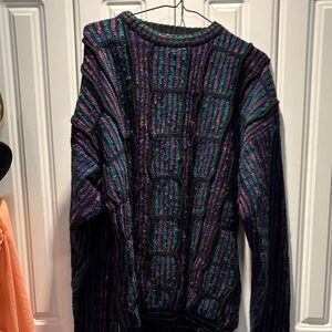 Colorful Knit Women's Sweater